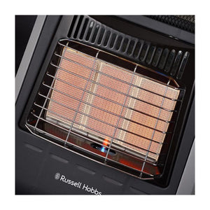 Russell Hobbs 3 Panel Gas & Quartz Heater - RHGQH03