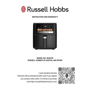 Russell Hobbs 6.5l Digital Air Fryer RHAF06