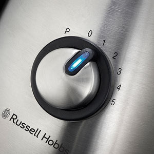 Russell Hobbs 650W Satin Glass Jug Blender RHB315