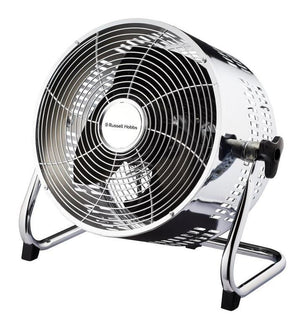 Russell Hobbs 25cm 80w Chrome Vintage Desk Fan RHVDF02