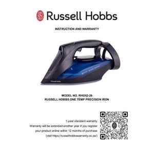 Russell Hobbs One Temp Precision Steam Iron RHI262-26