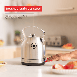 Russell Hobbs 1.7L Stainless Steel Cordless Kettle RHSSK06