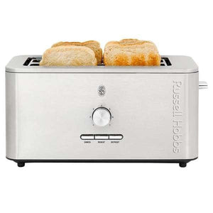 Russell Hobbs Nexus 4 Slice Toaster Silver RHPT4