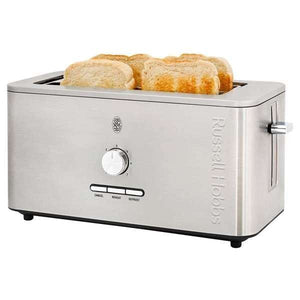 Russell Hobbs Nexus 4 Slice Toaster Silver RHPT4